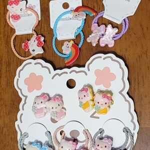 Cute Character Hair Accessories Set